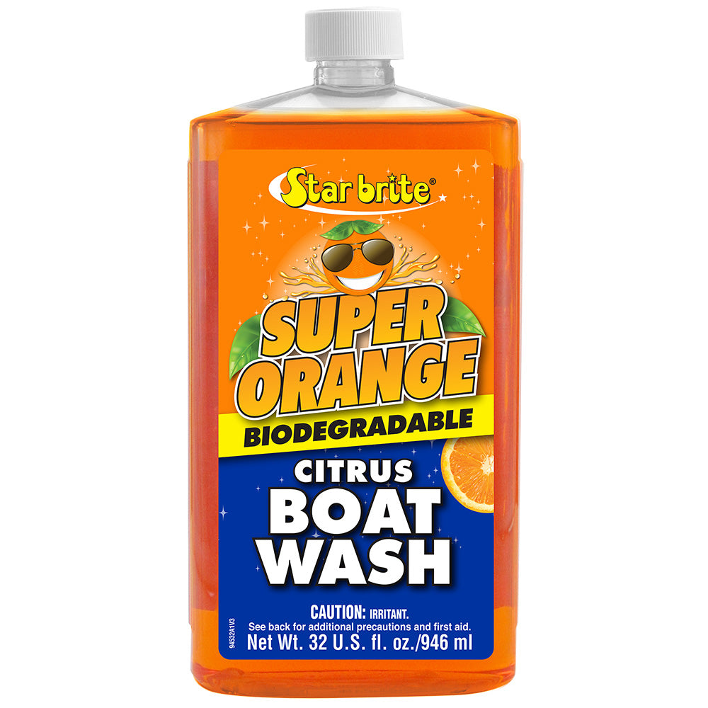 Star brite Super Orange Citrus Boat Wash Concentrate - 32 oz - Professional Marine & Fishing Gear