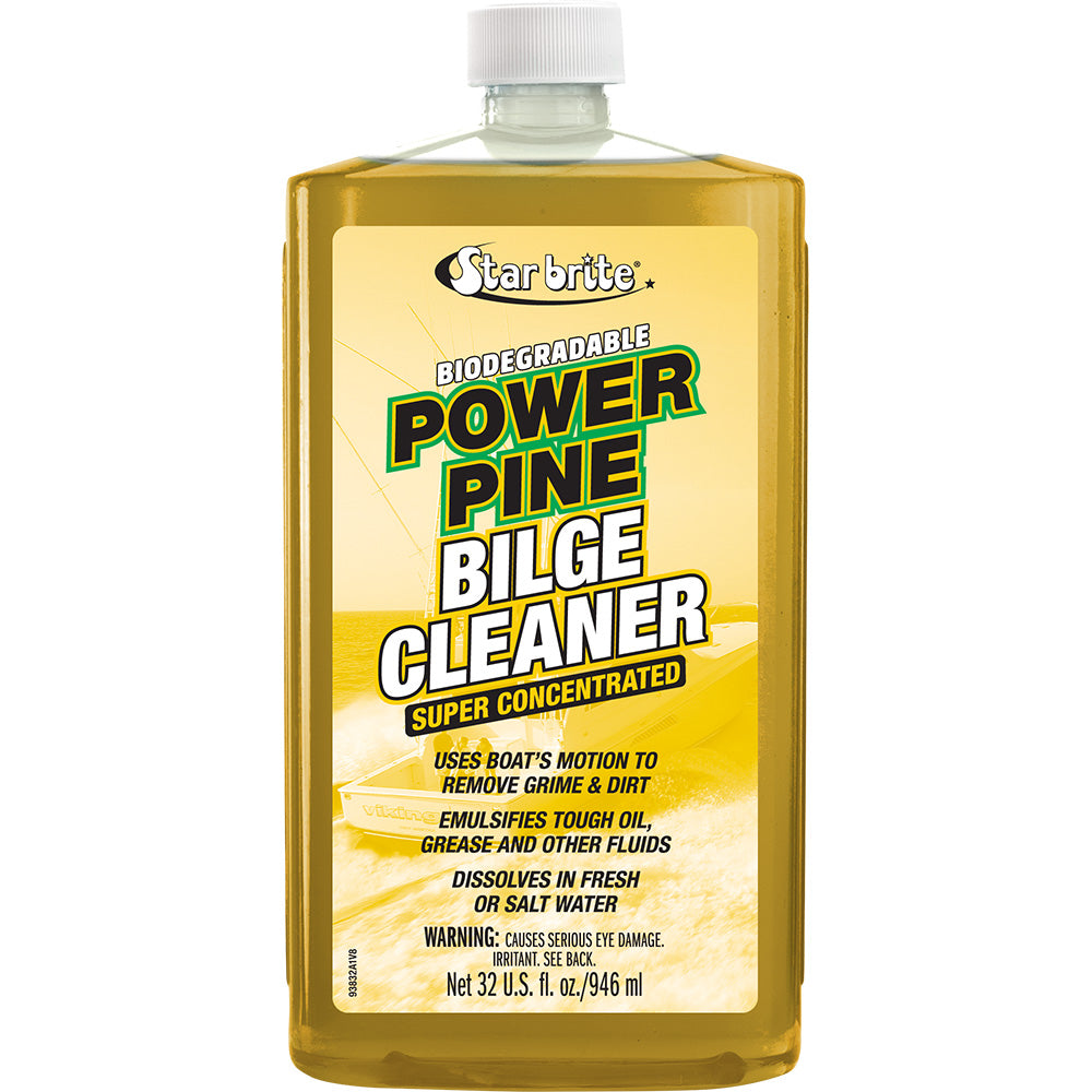 Star brite Concentrated Power Pine Bilge Cleaner - Fresh Pine Scent - 32 oz - Professional Marine & Fishing Gear