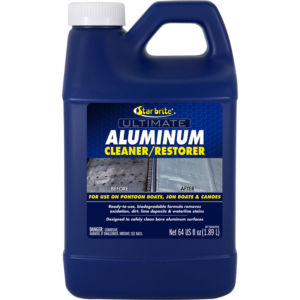 Star brite Ultimate Aluminum Cleaner Restorer - 64 oz - Professional Marine & Fishing Gear