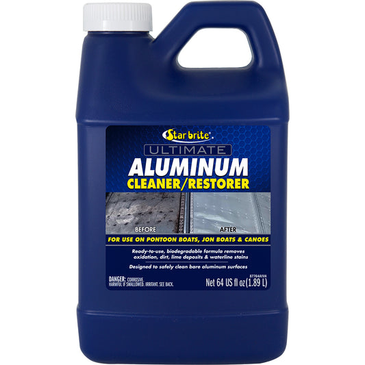 Star brite Ultimate Aluminum Cleaner Restorer - 64 oz - Professional Marine & Fishing Gear