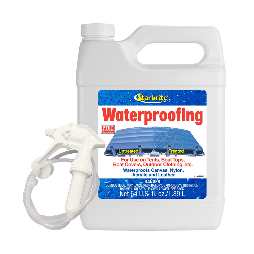 Star brite Waterproofing Spray Stain Protection - 64 oz - Professional Marine & Fishing Gear