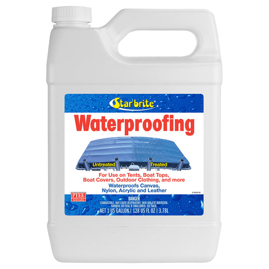 Star brite Waterproofing Spray Stain Protection - 1 Gallon - Professional Marine & Fishing Gear