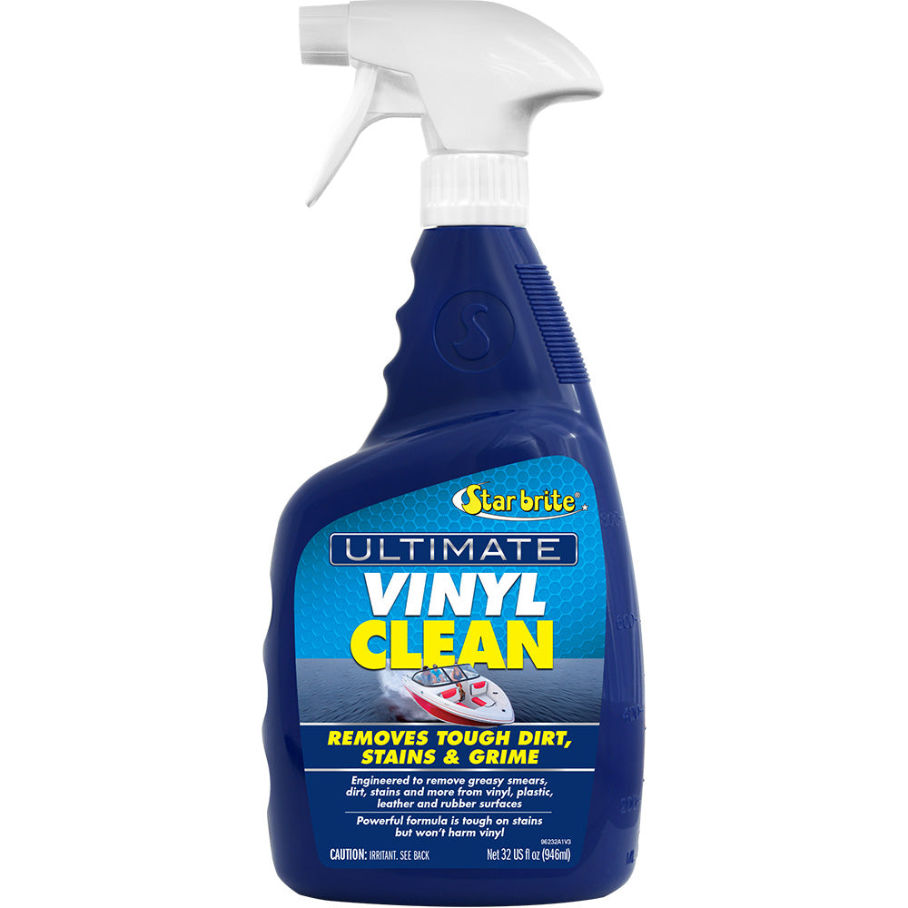 Star brite Ultimate Vinyl Clean Spray - Multi-Surface Cleaner - 32 oz - Professional Marine & Fishing Gear