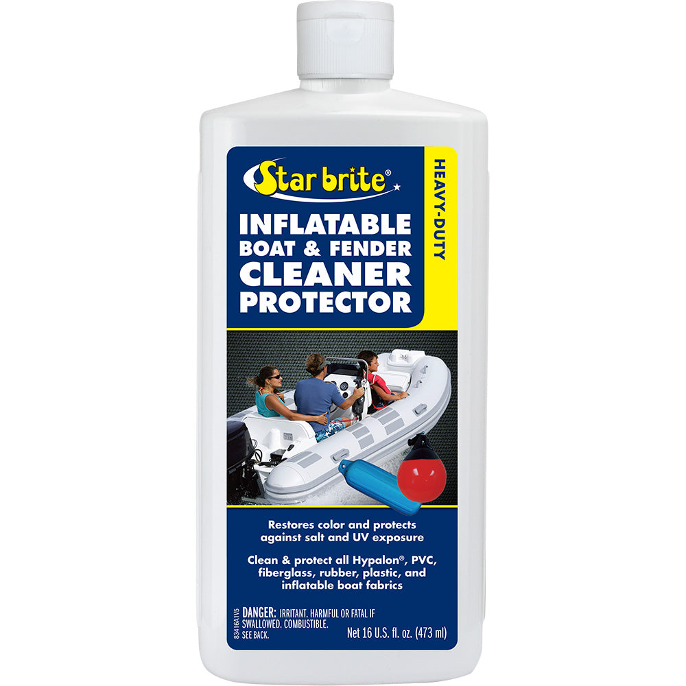 Star brite Inflatable Boat Fender Cleaner Protector - 16 oz - Professional Marine & Fishing Gear
