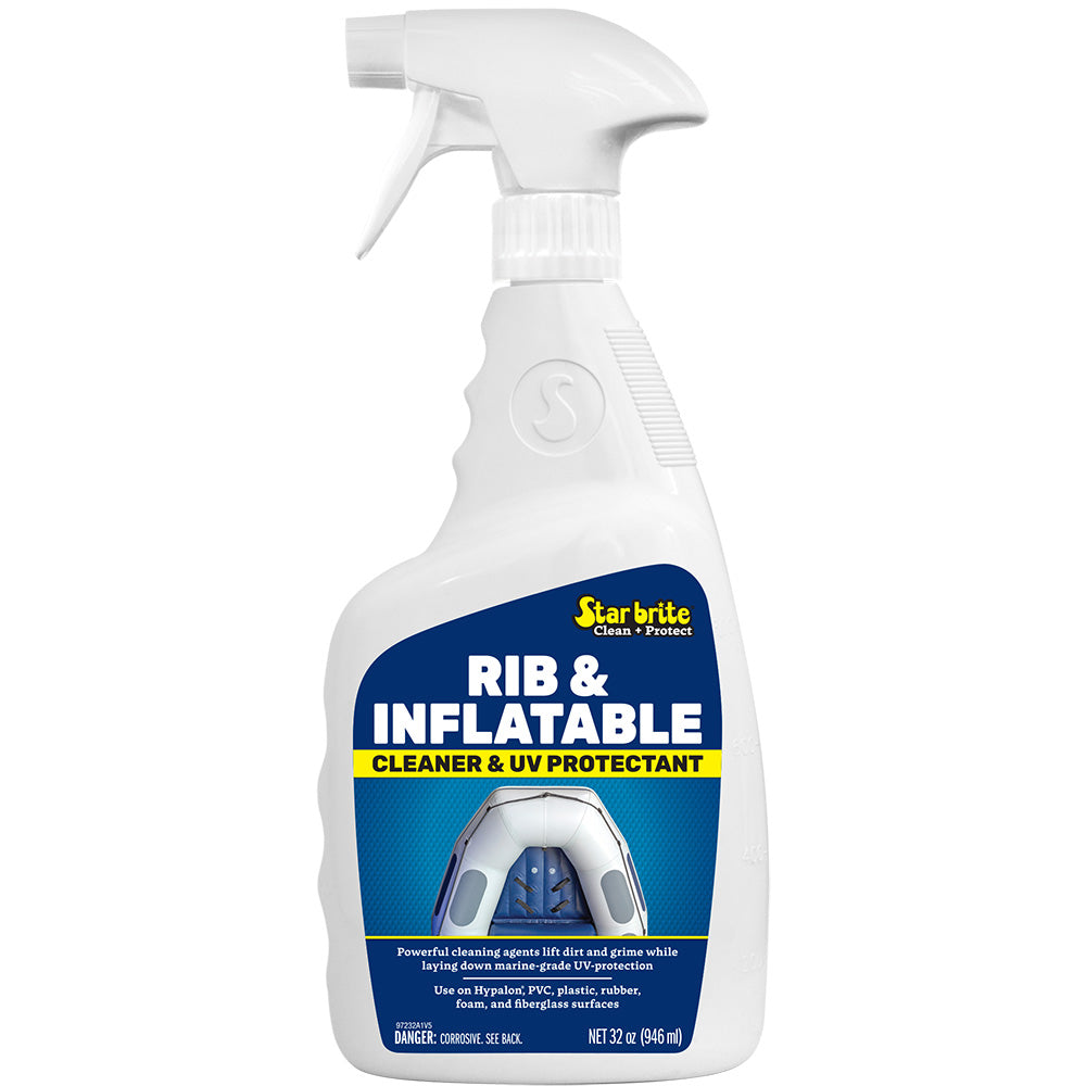 Star brite Rib Inflatable Boat Cleaner UV Protectant - 32 oz - Professional Marine & Fishing Gear