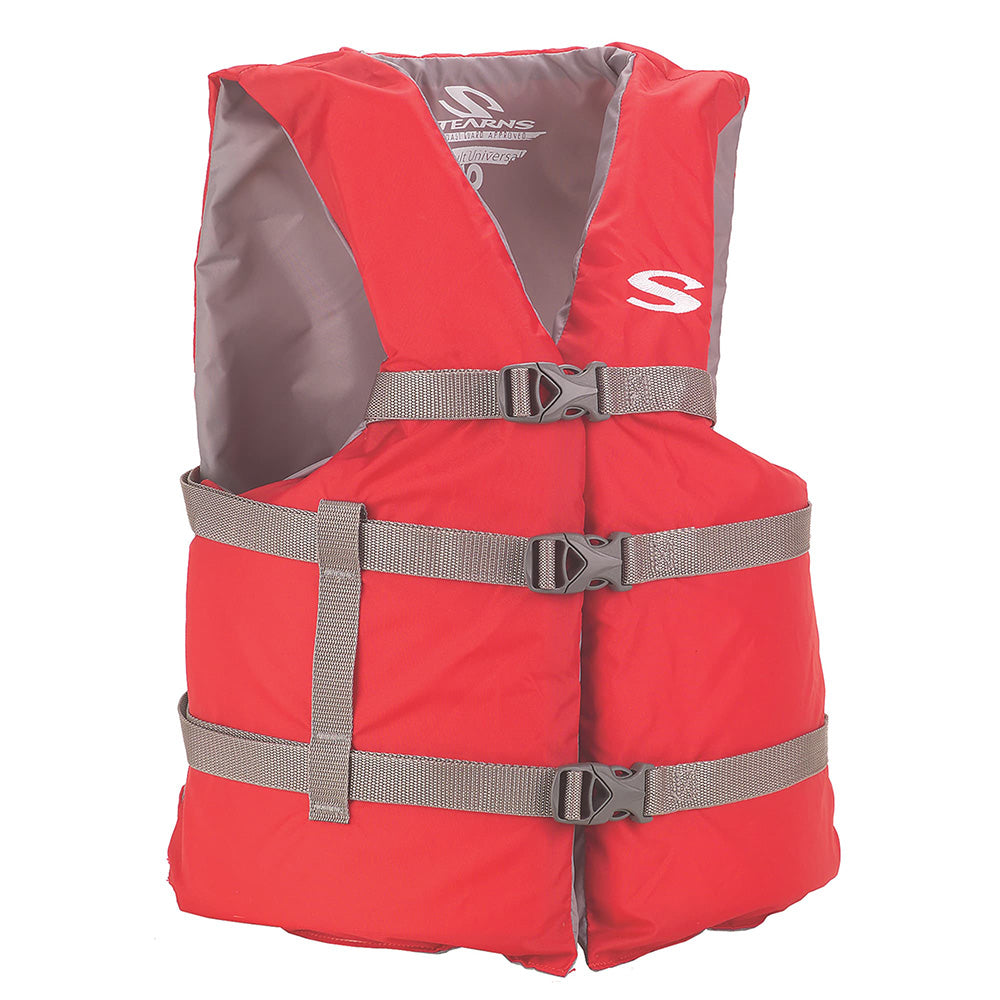 Stearns Adult Classic Red PFD Life Vest - Universal - Professional Marine & Fishing Gear