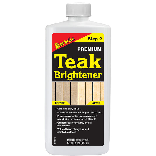 Star brite Premium Teak Brightener - 16 oz - Professional Marine & Fishing Gear
