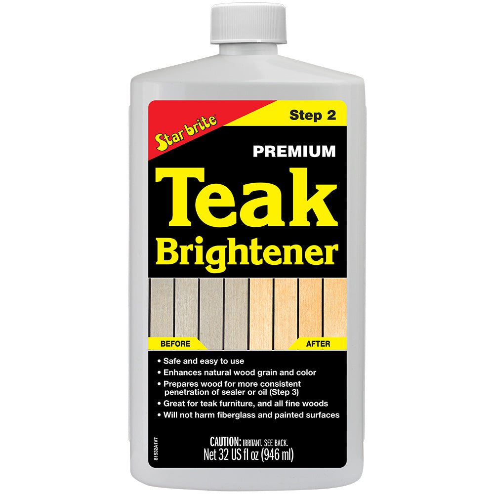Star brite Premium Teak Brightener - 32 oz - Professional Marine & Fishing Gear