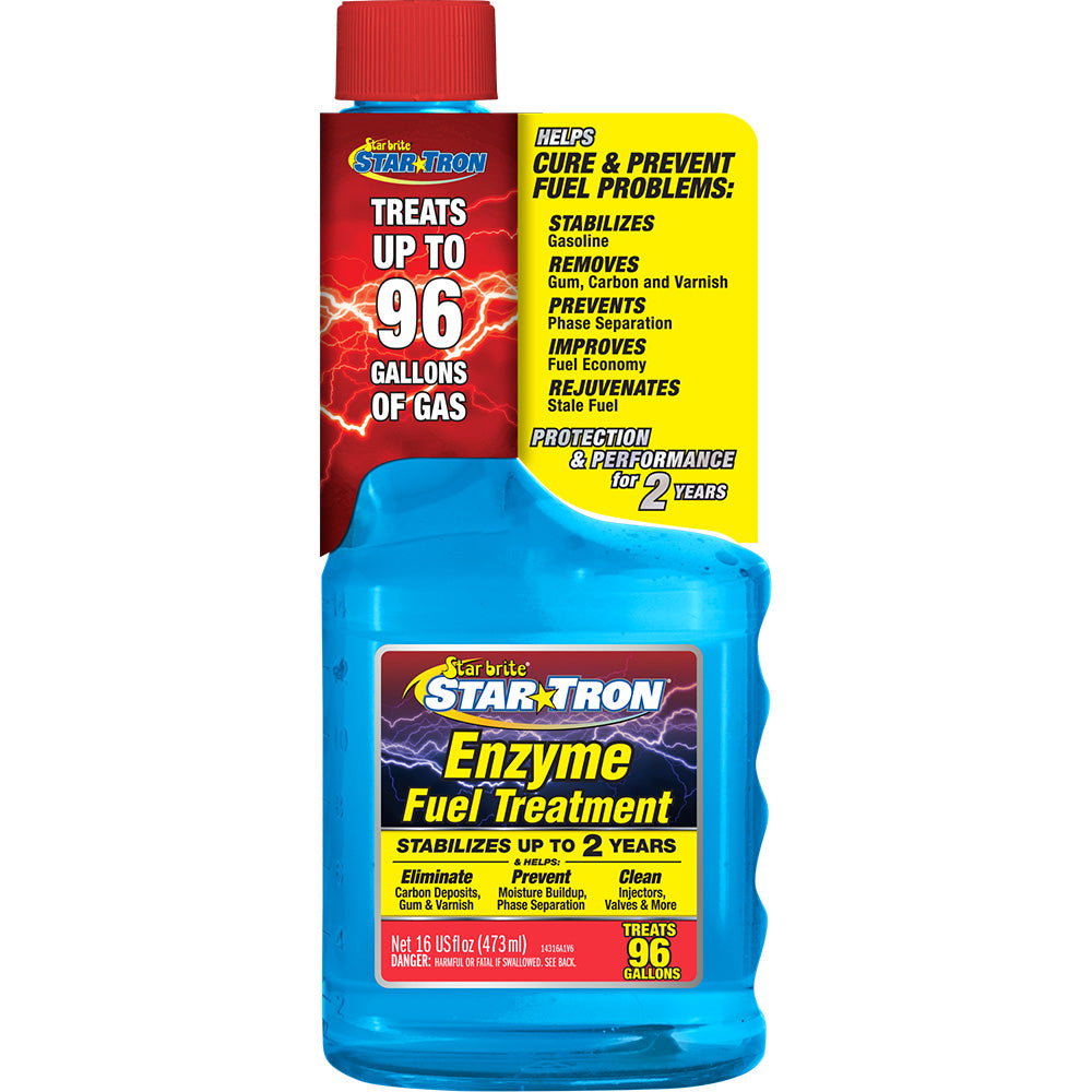 Star brite Star-Tron Enzyme Fuel Treatment - Small Engine Formula - 16 oz - Professional Marine & Fishing Gear