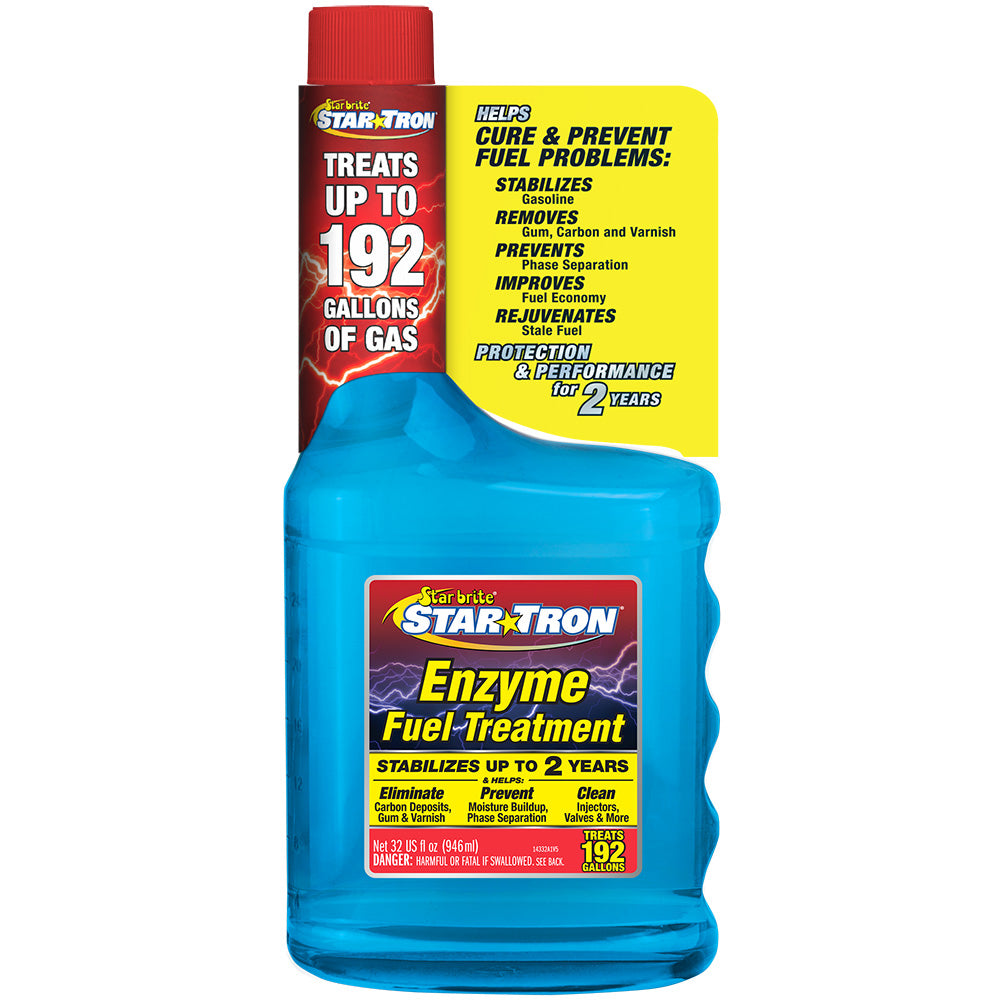 Star brite Star-Tron Enzyme Fuel Treatment - Small Engine Formula - 32 oz - Professional Marine & Fishing Gear