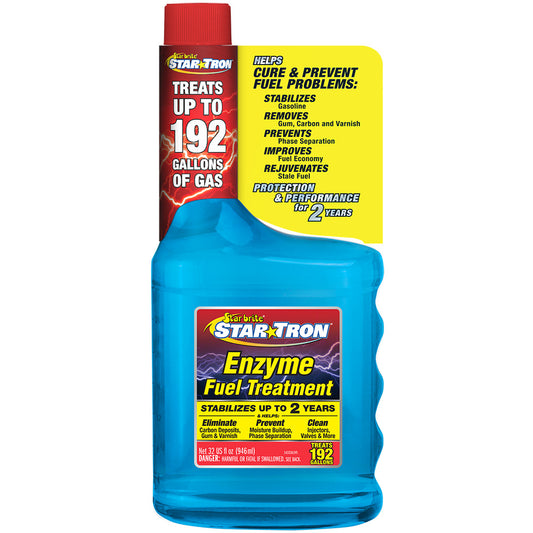Star brite Star-Tron Enzyme Fuel Treatment - Small Engine Formula - 32 oz - Professional Marine & Fishing Gear
