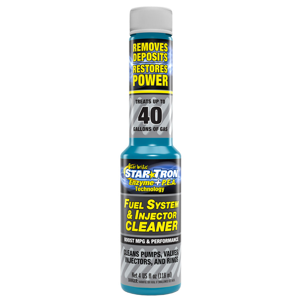 Star brite Star-Tron Enzyme Fuel System Injector Cleaner PEA Tech - 4 oz - Professional Marine & Fishing Gear