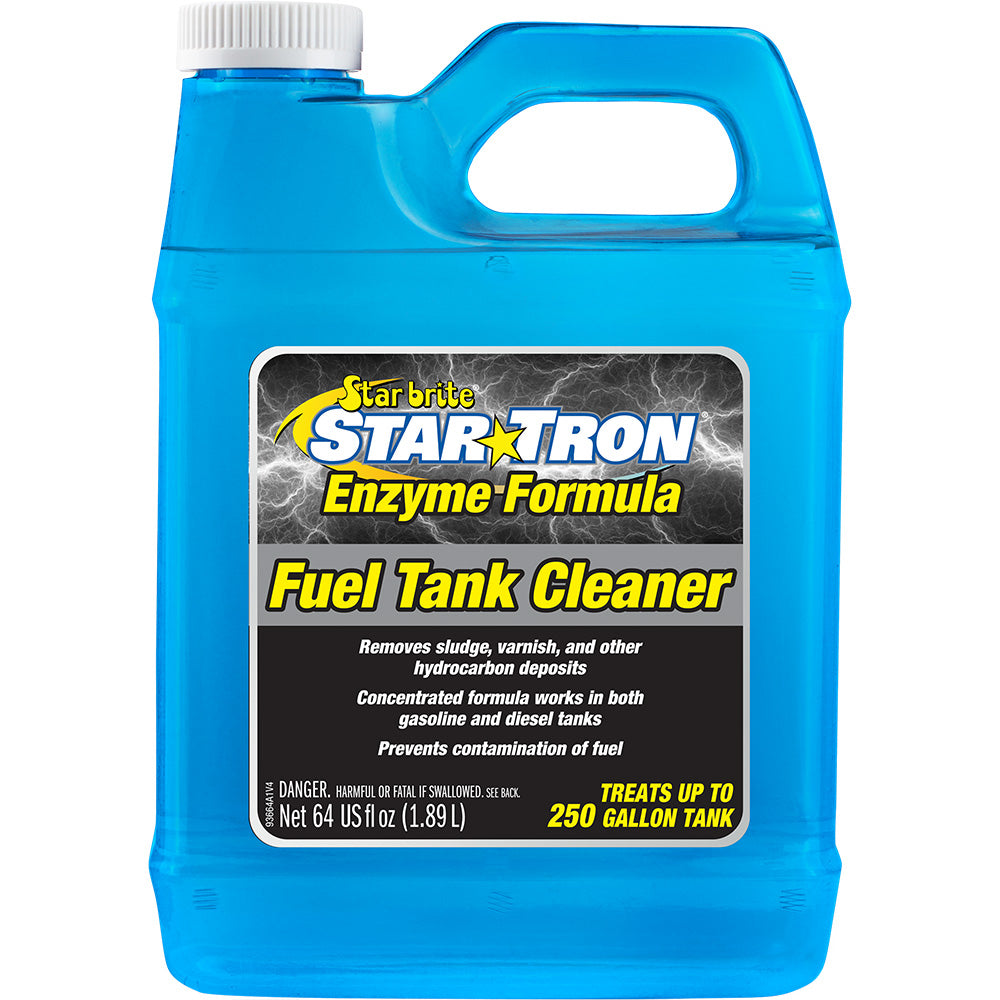Star brite Star-Tron Fuel Tank Cleaner - Concentrated Gas/Diesel Formula - 64 oz - Professional Marine & Fishing Gear