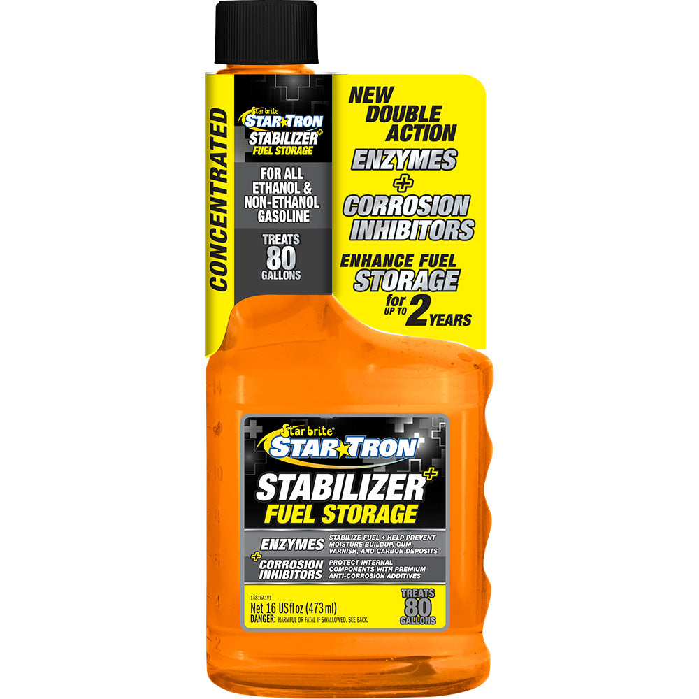 Star brite Star-Tron Stabilizer+ Fuel Storage Corrosion Protection - 16 oz - Professional Marine & Fishing Gear
