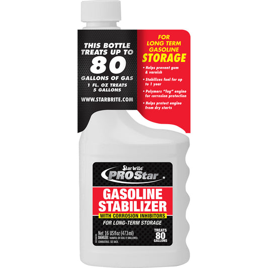 Star brite PRO Star Gas Stabilizer w/Corrosion Inhibitors - 16 oz - Professional Marine & Fishing Gear