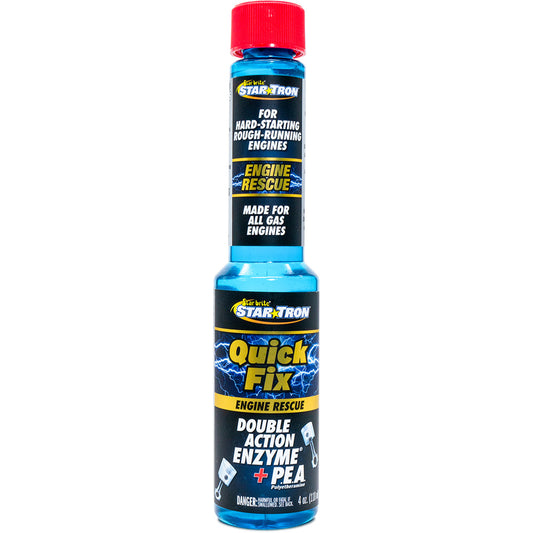 Star brite Star-Tron Quick Fix Fuel System Injector Cleaner - 4 oz - Professional Marine & Fishing Gear