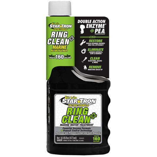 Star brite Star-Tron Ring Clean + Fuel Injector Cleaner - 16 oz - Professional Marine & Fishing Gear