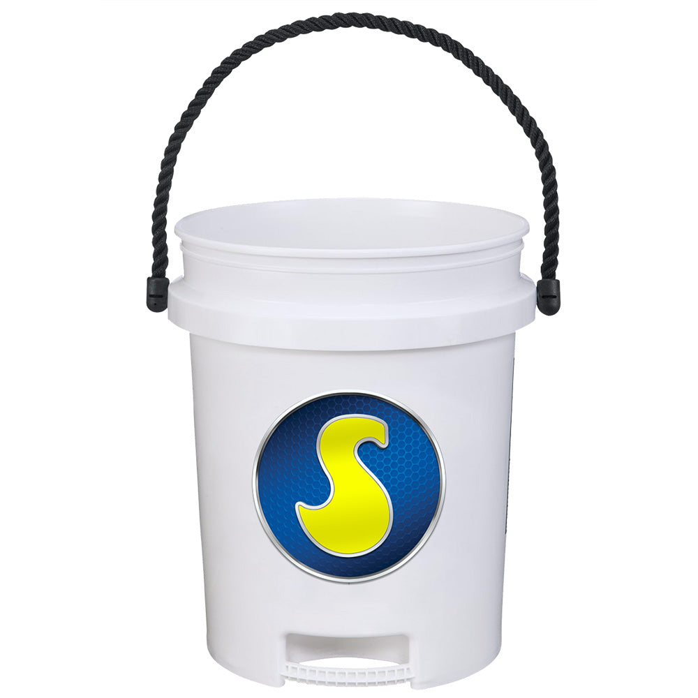 Star brite Ultimate 5-Gallon Durable Bucket w/Rope Handle - Professional Marine & Fishing Gear