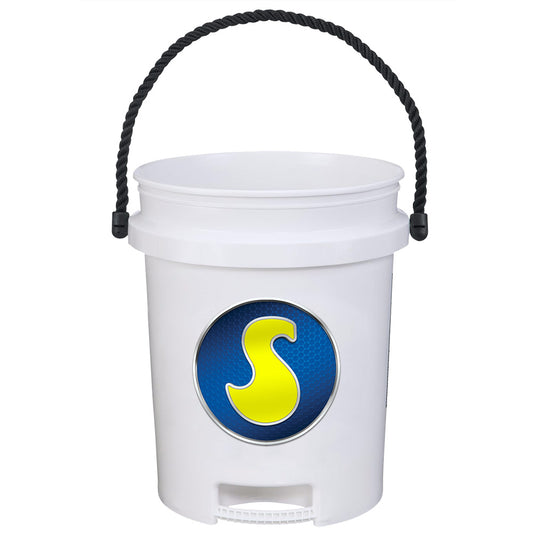 Star brite Ultimate 5-Gallon Durable Bucket w/Rope Handle - Professional Marine & Fishing Gear