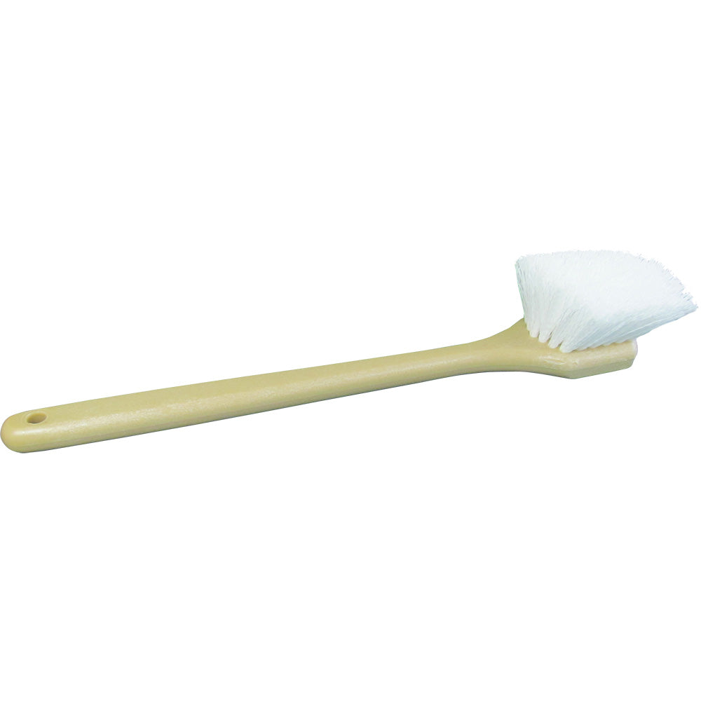 Star brite Utility Long Handle Scrub Brush - Marine-Grade Stiff Bristled - Professional Marine & Fishing Gear