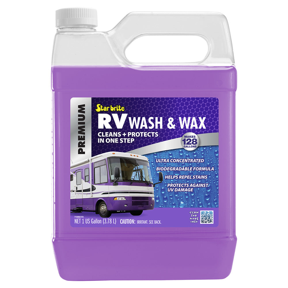 Star brite Premium RV Wash Wax - 1 Gallon - Professional Marine & Fishing Gear