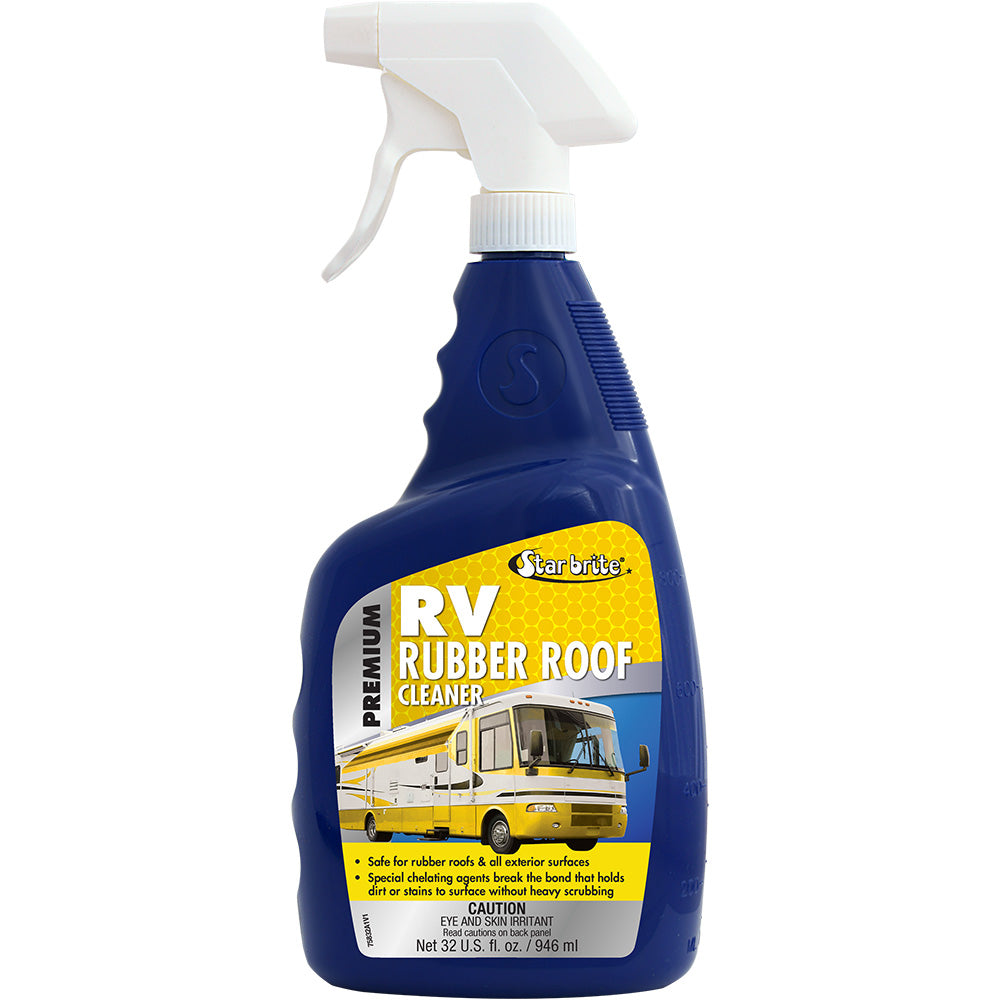 Star brite Premium RV Rubber Roof Cleaner - 32 oz - Professional Marine & Fishing Gear