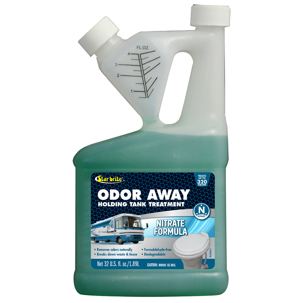 Star brite Odor Away Holding Tank Treatment - Nitrate Formula - 32 oz - Professional Marine & Fishing Gear