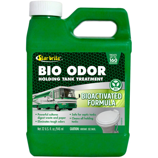 Star brite RV Bio Odor Enzyme Holding Tank Treatment - 32 oz - Professional Marine & Fishing Gear