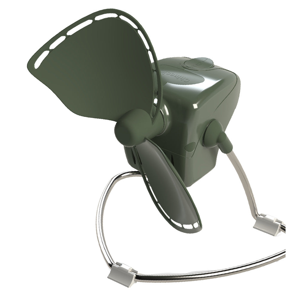 SEEKR by Caframo Chinook 707 Limited Edition 120V AC 2-Speed 7" Fan - Muse Green - Professional Marine & Fishing Gear