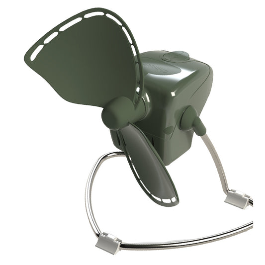SEEKR by Caframo Chinook 707 Limited Edition 120V AC 2-Speed 7" Fan - Muse Green - Professional Marine & Fishing Gear
