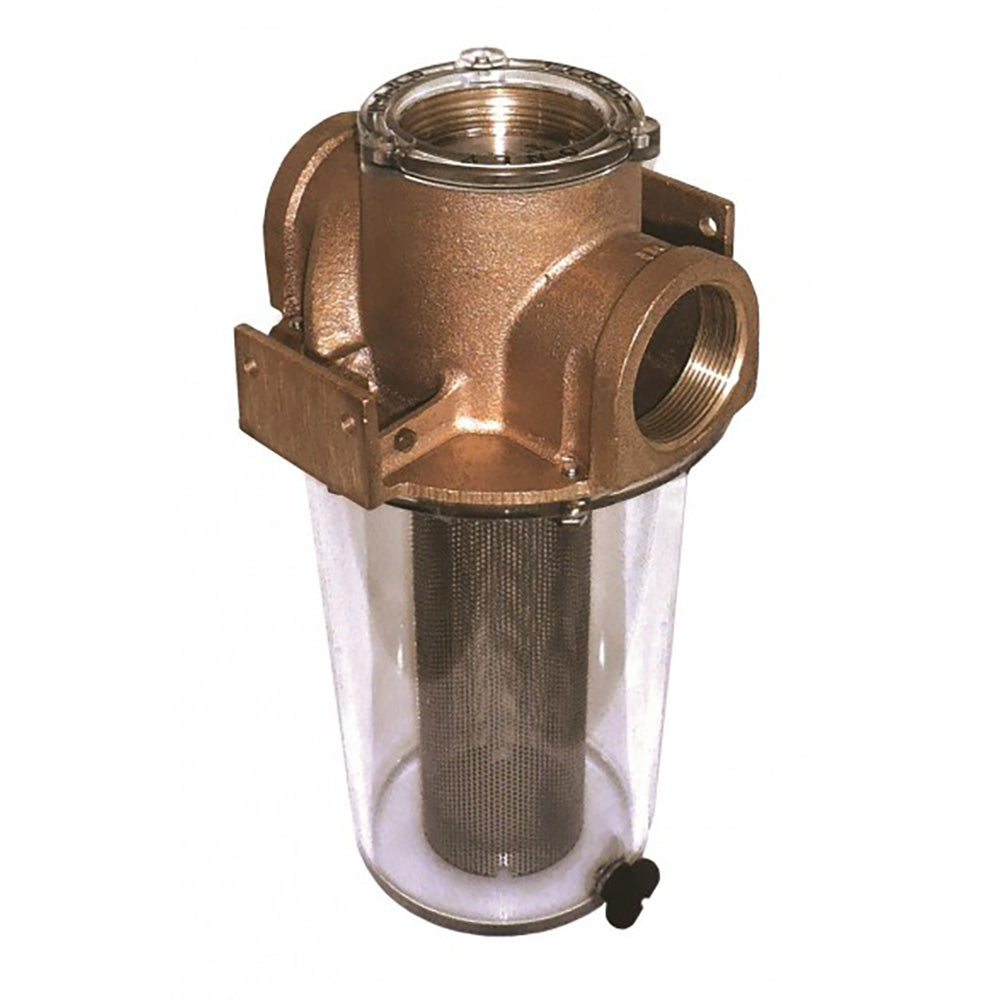 GROCO ARG-755 Series 3/4" Raw Water Strainer Stainless Steel Basket - Professional Marine & Fishing Gear