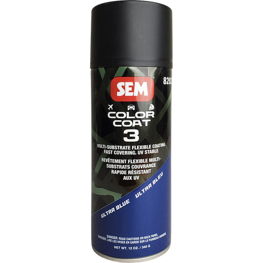 SEM Color Coat 3 - Ultra Blue - 12 oz - Professional Marine & Fishing Gear