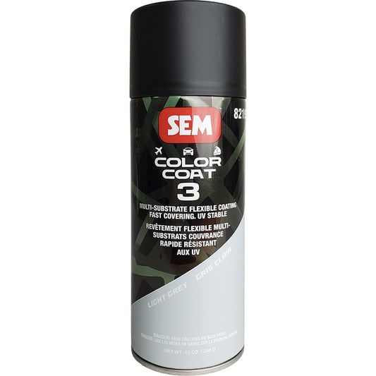SEM Color Coat 3 - Light Grey - 12 oz - Professional Marine & Fishing Gear