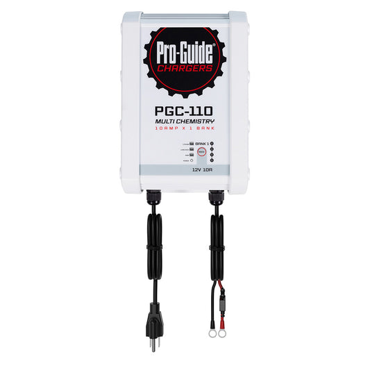 Pro-Guide 1 Bank On-Board Battery Charger - 12V - 10-Amp - Professional Marine & Fishing Gear