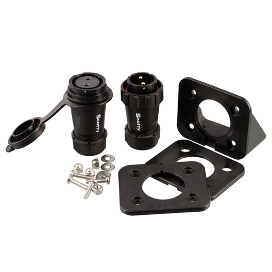 Scotty 2121 Marine Grade Plug Socket - 12V - Professional Marine & Fishing Gear