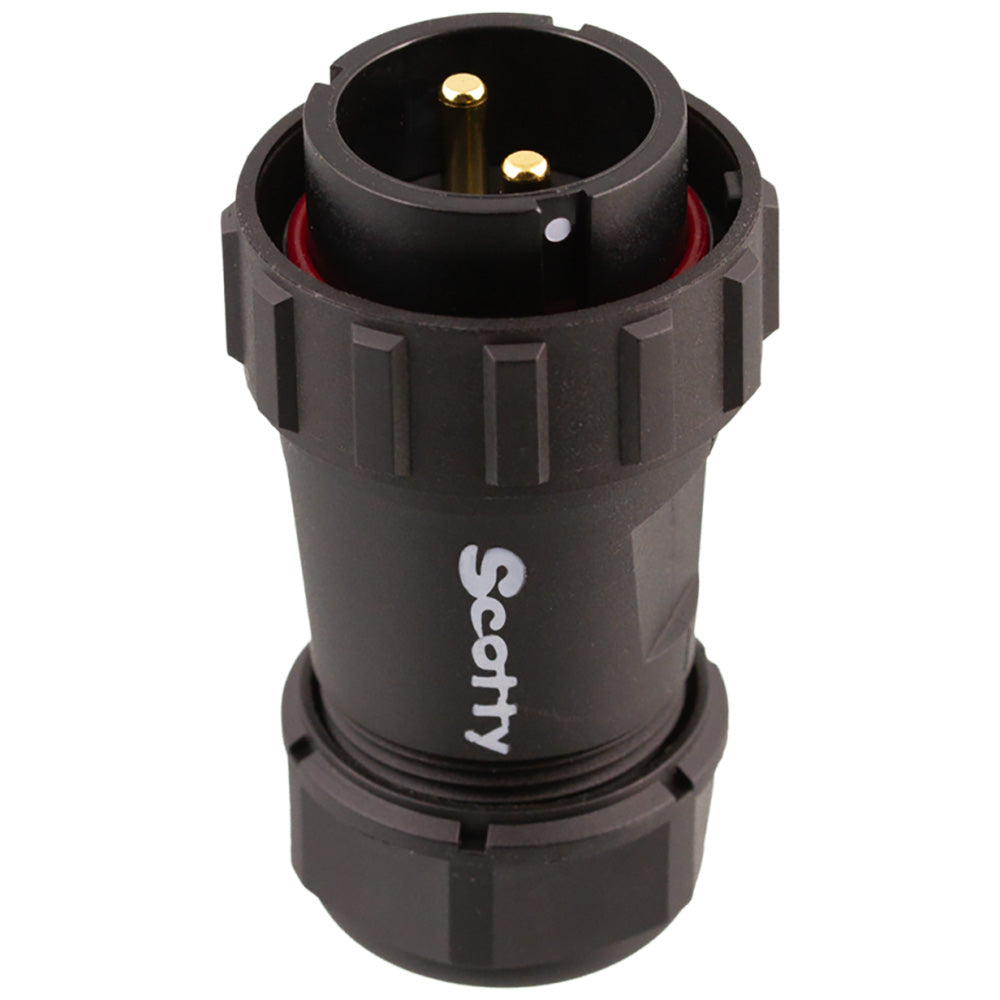 Scotty 2123 Marine Grade Plug - 12V - Professional Marine & Fishing Gear