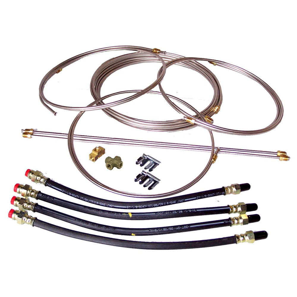 Load Rite Stainless Steel Brake Line Kit f/Tandem Trailer - Professional Marine & Fishing Gear
