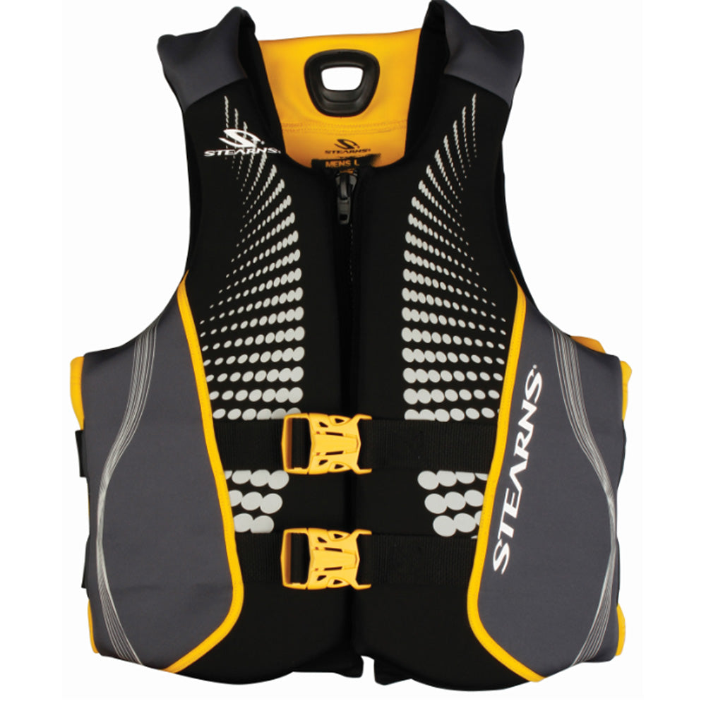 Stearns Adult Hydroprene Life Vest - Gold - Large - Professional Marine & Fishing Gear