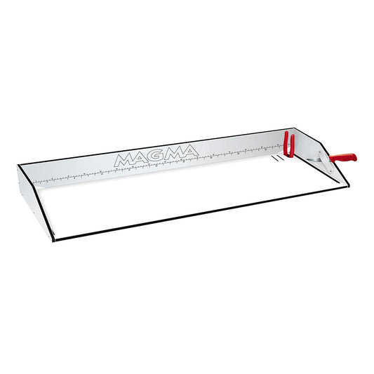 Magma First Mate Cutting Serving Table w/Engraved Ruler - 31" Long x 12.5" Deep x 3 7/8" High - Professional Marine & Fishing Gear