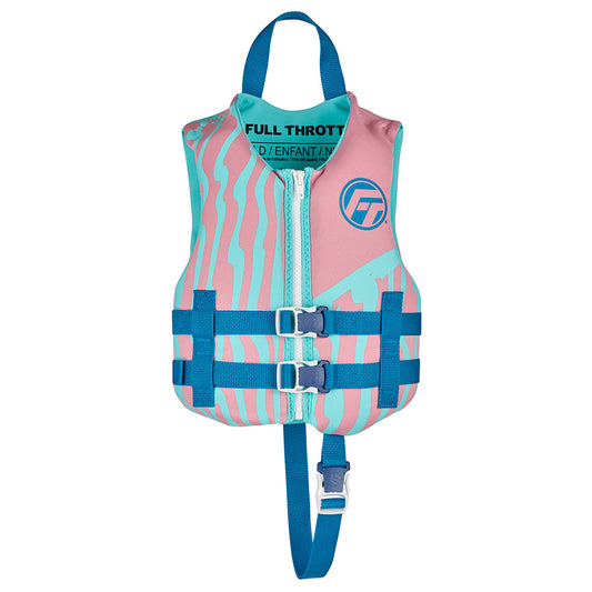 Full Throttle Child Rapid Dry Life Jacket - Pink - Professional Marine & Fishing Gear