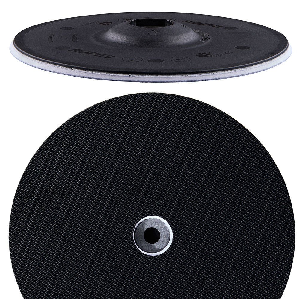RUPES PrecisionPro Backing Plate 150mm/6" Velcro M8 Bolt Shroud Lubricant - Professional Marine & Fishing Gear