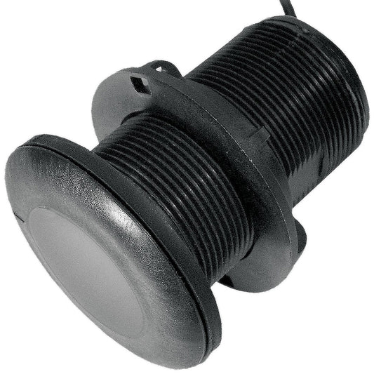Airmar P319 Plastic Thru Hull Depth Temperature Transducer - 600W- 50/200kHz - Requires Mix Match Cable - Professional Marine & Fishing Gear