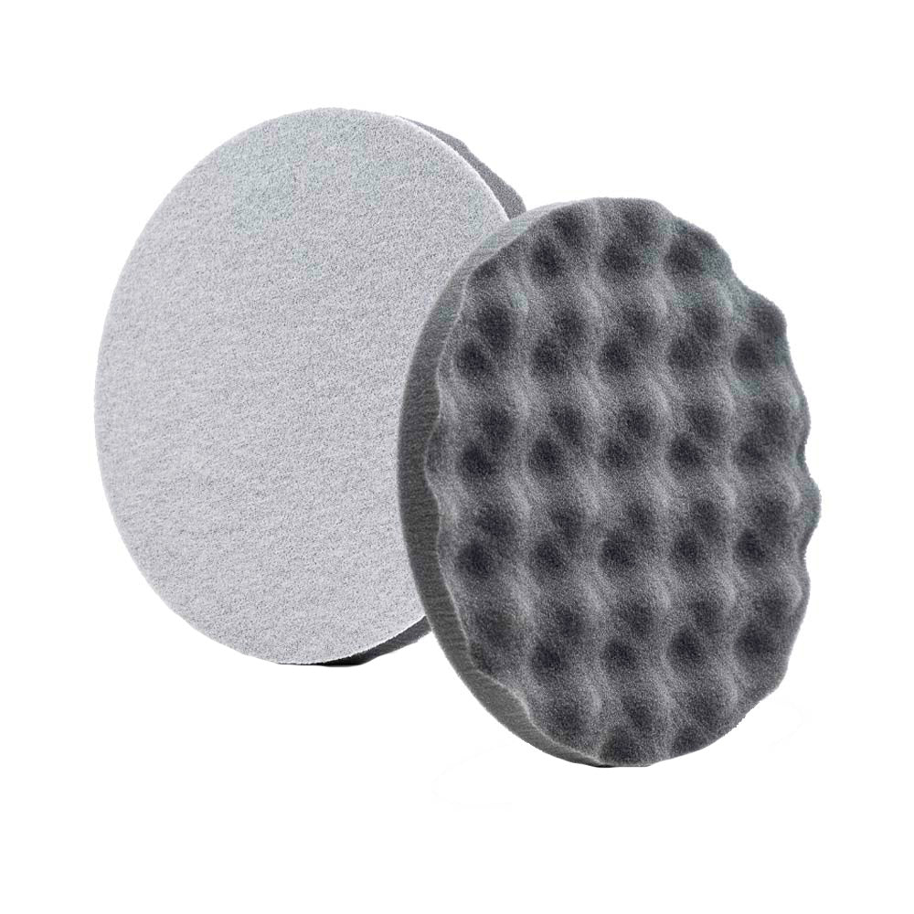 Lake Country Black Finishing Waffle Pro Pad 8" x 7/8" *2-Pack - Professional Marine & Fishing Gear