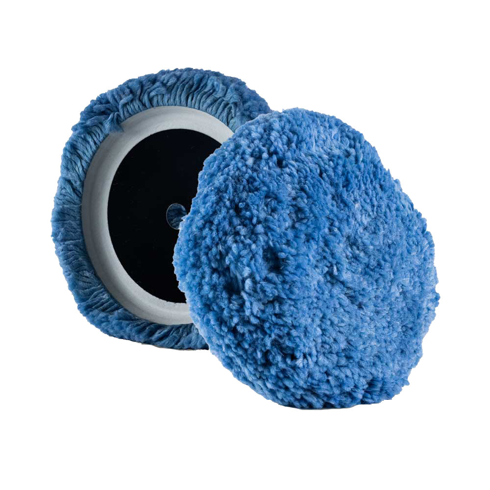 Lake Country 100% Steamed Untwisted Wool/Silk Pad 8" x 1.5" - Professional Marine & Fishing Gear