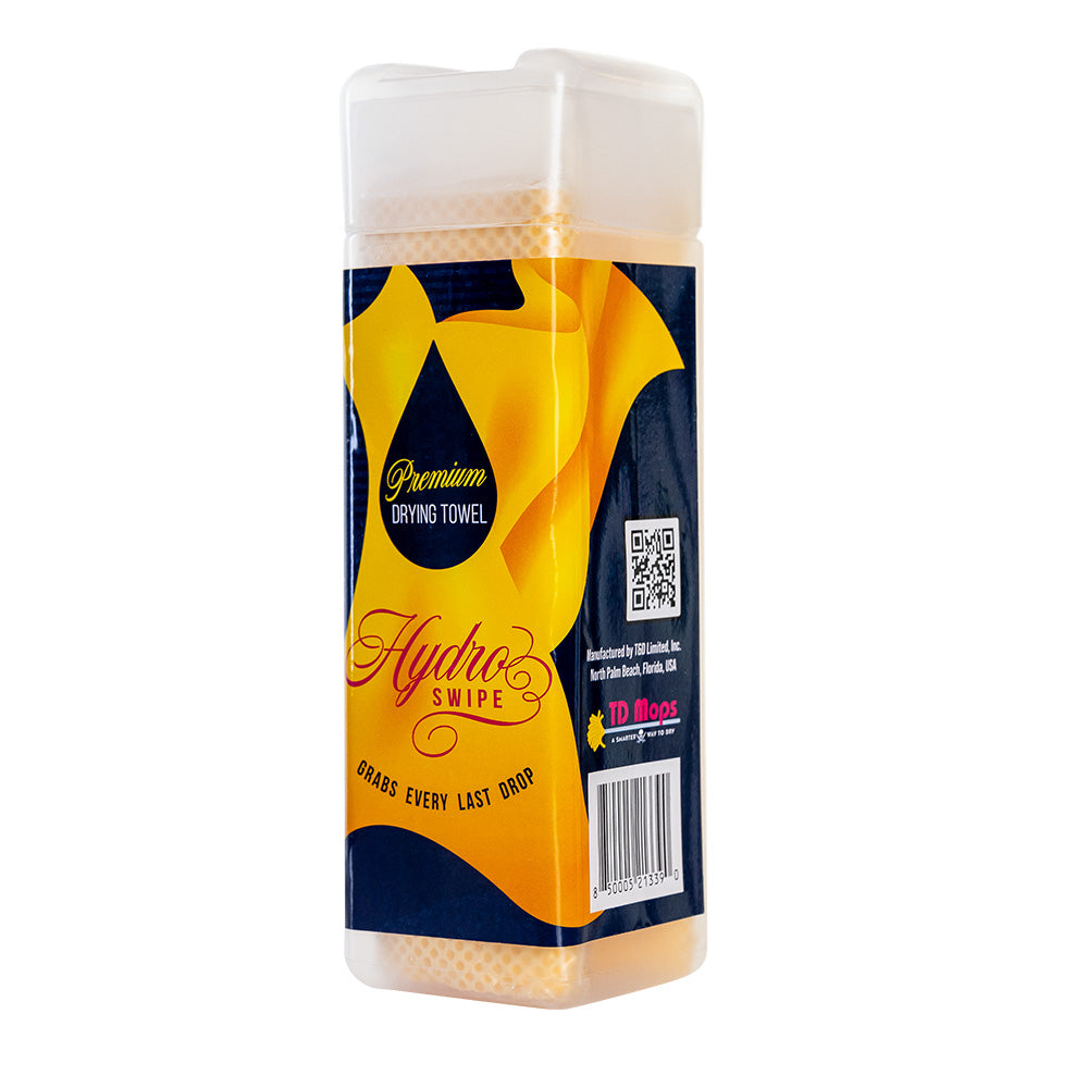 TD Mop HydroSwipe Chamois Cloth - 24" x 32" - Professional Marine & Fishing Gear