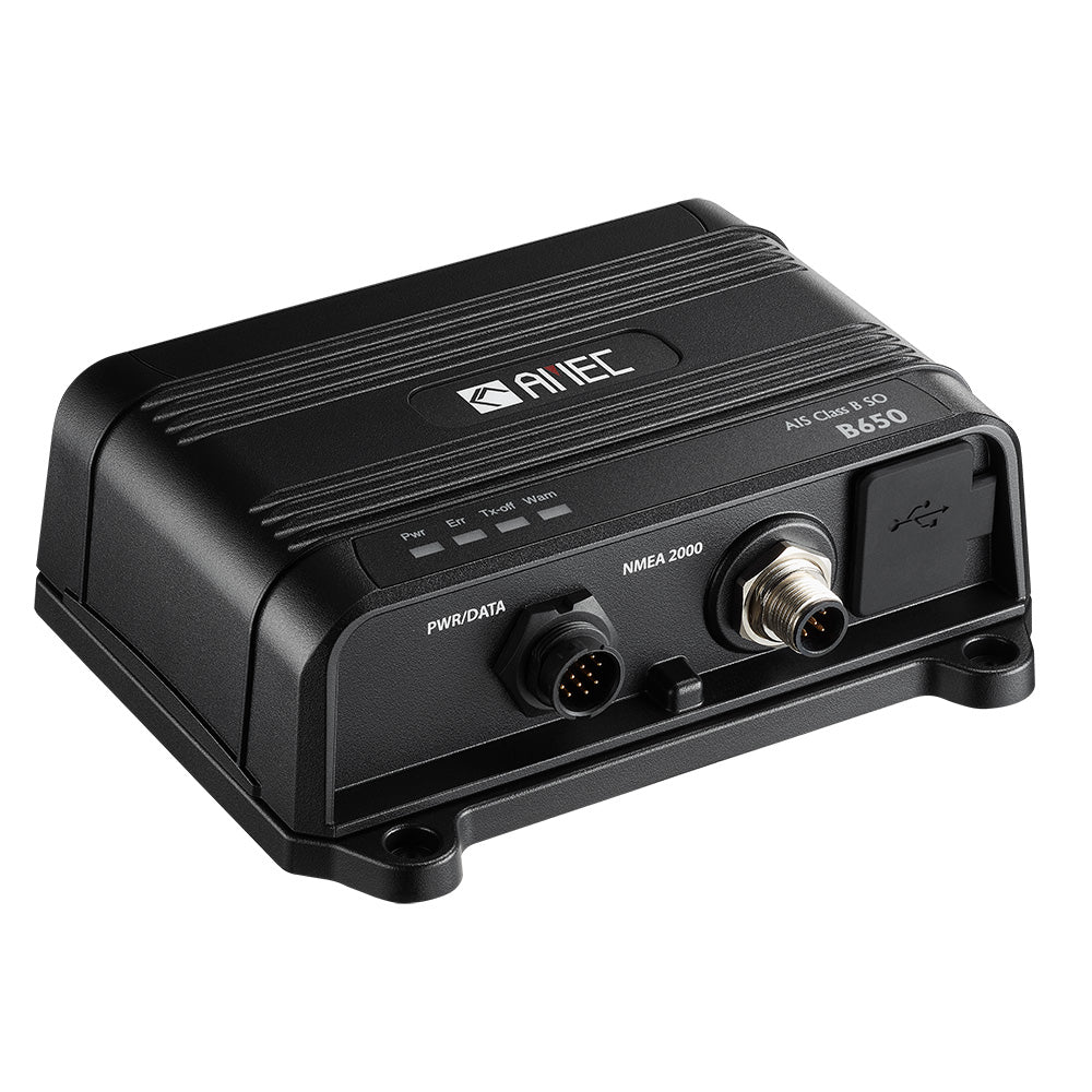 AMEC B650 Class B AIS Transceiver - 5W-SOTDMA, NMEA 2000, NMEA 0183, USB - Professional Marine & Fishing Gear