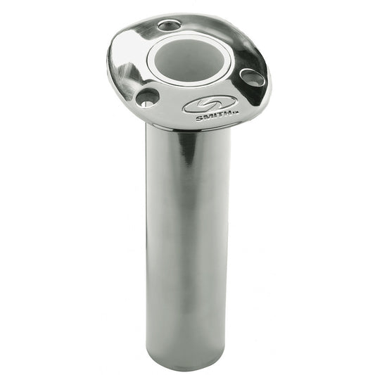 C.E. Smith Flush Mount Rod Holder - 0 Degree - Professional Marine & Fishing Gear