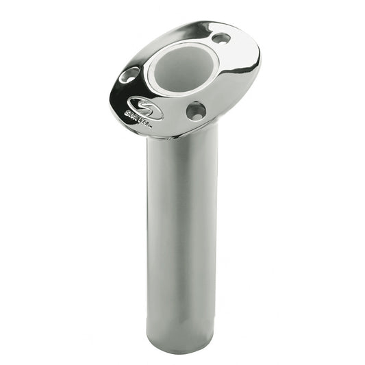 C.E. Smith Flush Mount Rod Holder - 15 Degree - Professional Marine & Fishing Gear