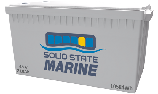 48V 210Ah Deep Cycle Battery - Professional Marine & Fishing Gear