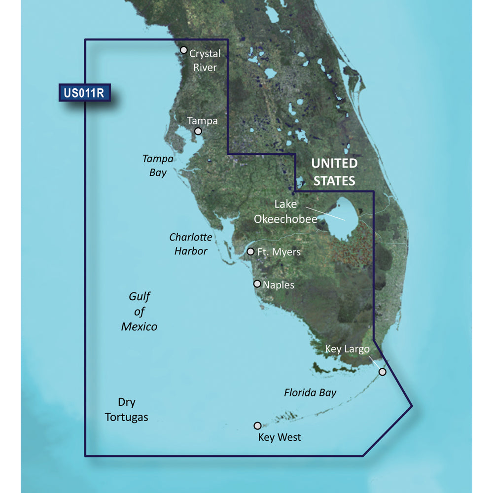 Garmin BlueChart g3 Vision HD - VUS011R - Southwest Florida - microSD/SD - Professional Marine & Fishing Gear